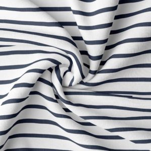 Jersey breton rayé bleu